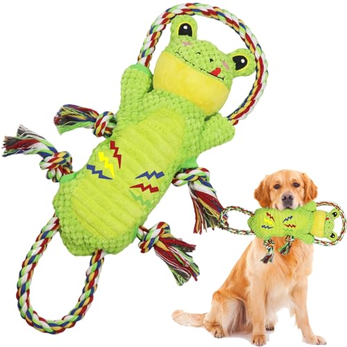 KIKVTER Hundespielzeug, Hundespielzeug Unzerstörbar, Intelligenzspielzeug für Hunde, Hundespielzeugs Quietschend, Tauziehen Hunde Kuscheltier, Spielzeug Hund für Kleine, Mittlere, Große Hundes KIKVTER Hundespielzeug, Hundespielzeug Unzerstörbar, Intelligenzspielzeug für Hunde, Hundespielzeugs Quietschend, Tauziehen Hunde Kuscheltier, Spielzeug Hund für Kleine, Mittlere, Große Hundes von KIKVTER