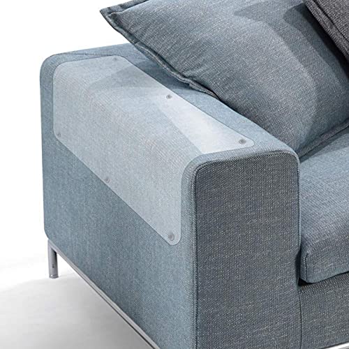 Sofa-Schutzaufkleber, 2-teiliger Anti-Kratz-Aufkleber für Katzen, Kratzschutzmatte für Möbelschutz(M) von KIKYO