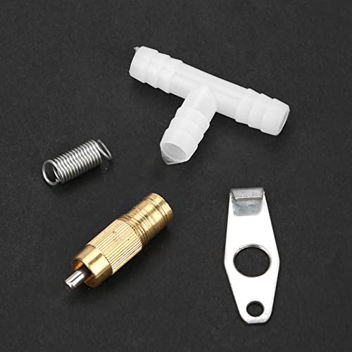 10pcs Pet Waterer, Edelstahl-Nippeltrinker-Feeder 10pcs/ Set Automatische Feeder für Rattenmaus Ts-Meerschweinchen Kaninchenfrettchen (Runder Mund weiß) von KIMISS