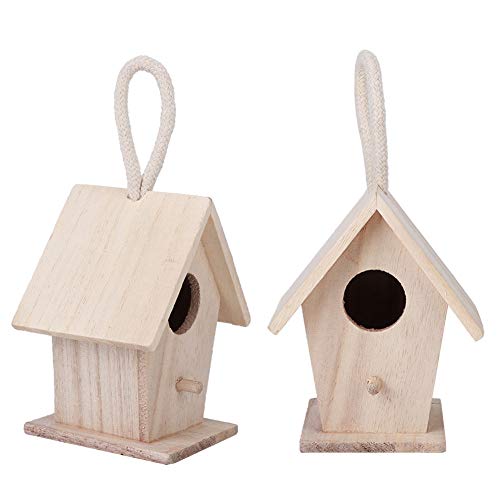 2PCS Garten Dekoration Vogel Haus Holz Vogel Haus Hängen Nistkasten für Outdoor Garten Terrasse Dekorative Zubehör | Vogelhaus Holz Vogelnistkasten Heimdekoration für 2PCS Garten Dekoration Vogel Haus Holz Vogel Haus Hängen Nistkasten für Outdoor Garten Terrasse Dekorative Zubehör | Vogelhaus Holz Vogelnistkasten Heimdekoration für von KIMISS