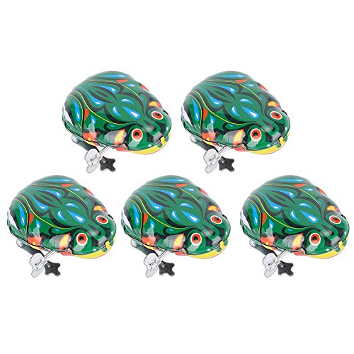 5er-Pack Aufziehbares Frosch-Haustierspielzeug – Lustiges und Interaktives, Federbelastetes Froschspielzeug für Katzen und Hunde –, um die Spielzeit Anzuregen und Langeweile zu 5er-Pack Aufziehbares Frosch-Haustierspielzeug – Lustiges und Interaktives, Federbelastetes Froschspielzeug für Katzen und Hunde –, um die Spielzeit Anzuregen und Langeweile zu von KIMISS