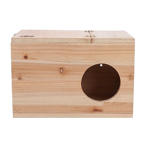 KIMISS Extra Großer Chinchilla-Eichhörnchen-Zuchtkäfig aus Holz – Haustier-Zuchtgehege für Nagetiere – Geräumiges und Stabiles Design für Optimalen Komfort und Sicherheit von KIMISS