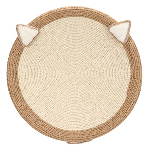 Große Runde Katzenkratzmatte und Bett-Kombination – Sisalseil-Katzenkrallenspielzeug, Katzenkratzschale für Katzen – Ideal Zum Kratzen, Spielen und Ausruhen Große Runde Katzenkratzmatte und Bett-Kombination – Sisalseil-Katzenkrallenspielzeug, Katzenkratzschale für Katzen – Ideal Zum Kratzen, Spielen und Ausruhen von KIMISS