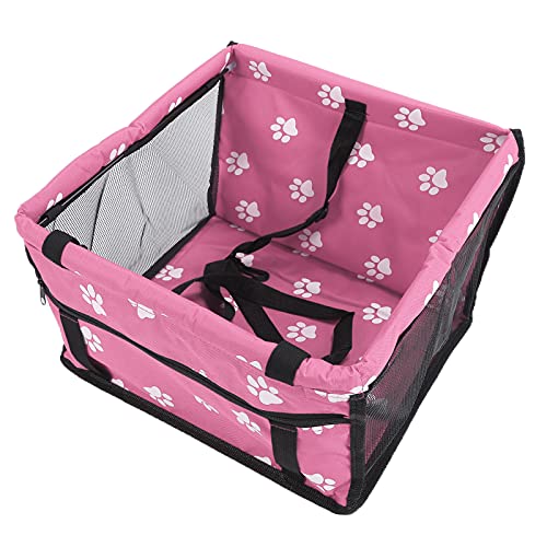 Haustier-Sicherheitssitz, Bärentatzen-Muster, Tragetasche, Käfig, Waschbar, Auto-Oxford-Tuch, Zubehör, Hundeträger, Reiseprodukte, Zubehör, Sitze, Gurt, Aufbewahrungstasche mit 3 Haustier-Sicherheitssitz, Bärentatzen-Muster, Tragetasche, Käfig, Waschbar, Auto-Oxford-Tuch, Zubehör, Hundeträger, Reiseprodukte, Zubehör, Sitze, Gurt, Aufbewahrungstasche mit 3 von KIMISS