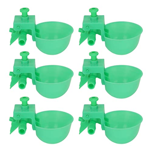 Hühnerwasserbecher, 20 Prozent Geflügel Verstellbare Automatikbecher, Waterer Cup Nippel Fountains & Waterers für Hühner Tauben Enten Grüne DIY Wachtel Entenvogel -Truthahntrinker mit Hühnerwasserbecher, 20 Prozent Geflügel Verstellbare Automatikbecher, Waterer Cup Nippel Fountains & Waterers für Hühner Tauben Enten Grüne DIY Wachtel Entenvogel -Truthahntrinker mit von KIMISS