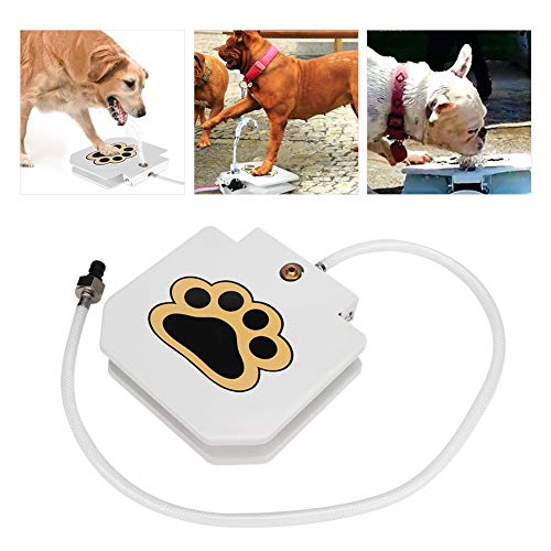 Hund Schritt Weiter, Trinkwasserbrunnen -Spender -Fountains -System für Haustierhunde Feeder Funny Toys Outdoor Automatik von KIMISS