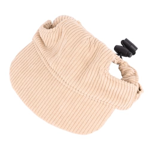 Hunde-Baseball, Haustier-Sonnenhut, Lässiger Baseball, Outdoor-Sunbonnet-Outfit, Hüte, Leicht, Stilvoll, für Hunde, Katzen, mit Ohrlöchern, Welpen, Klein, Mittel, groß, XS (S) von KIMISS