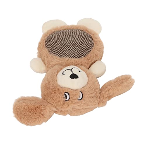 Hundeplüschspielzeug, Quietschend, Weiche Zähne, Interaktives, Niedliches, Ausgestopftes Haustier-Kauspielzeug, Quietschendes Kauen für Kleine, Mittelgroße Hunde, Tiere, Welpen Hundeplüschspielzeug, Quietschend, Weiche Zähne, Interaktives, Niedliches, Ausgestopftes Haustier-Kauspielzeug, Quietschendes Kauen für Kleine, Mittelgroße Hunde, Tiere, Welpen von KIMISS