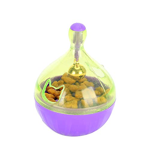 Interaktiver Futterspender für Haustiere, Lustige Schüssel Roly Poly, Lebensmittelleckspender, Zubehör, Hundespielzeug, Bälle für Katzen, Hundespielzeug, ABS Interaktiver Futterspender für Haustiere, Lustige Schüssel Roly Poly, Lebensmittelleckspender, Zubehör, Hundespielzeug, Bälle für Katzen, Hundespielzeug, ABS von KIMISS