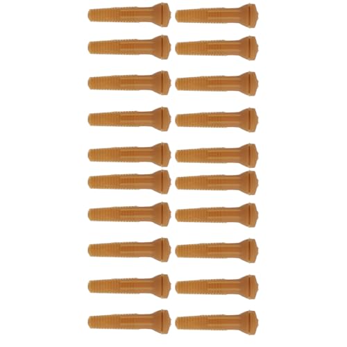KIMISS 20pcs Gummi -Hühnchen -Plucker Finger Zur Effizienten Federentfernung | Kompatibel mit Geflügelplucker S | Hochtemperaturwiderstand und Weiche Textur (Hohl 11,5 cm) von KIMISS