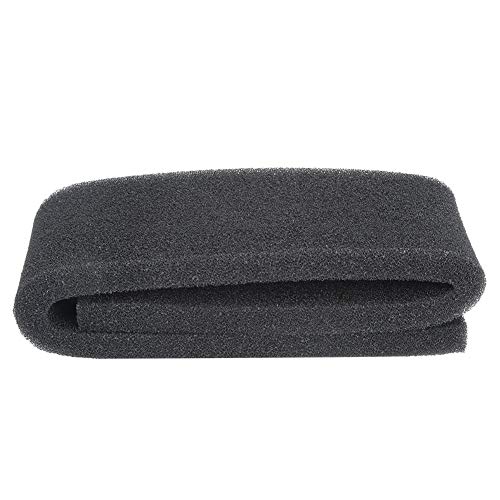 KIMISS Aquarium-Bioschaum-Filterbaumwolle, Schwammfiltermaterial für Aquarien, Wasseraufbereitung und Tropffiltermedien, Hochwertiges Aquarium-Filterpad (Black) von KIMISS