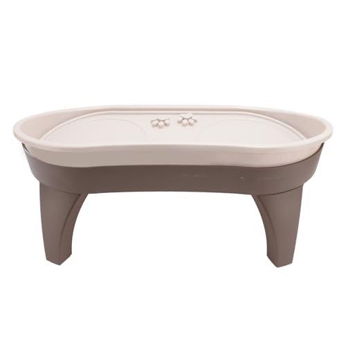 KIMISS Erhöhte Haustier -Fütterungsschale - Hals Wirbelsäulenschutz, Antislip Dog Bowl Stand, Leicht zu Versammeln KIMISS Erhöhte Haustier -Fütterungsschale - Hals Wirbelsäulenschutz, Antislip Dog Bowl Stand, Leicht zu Versammeln von KIMISS