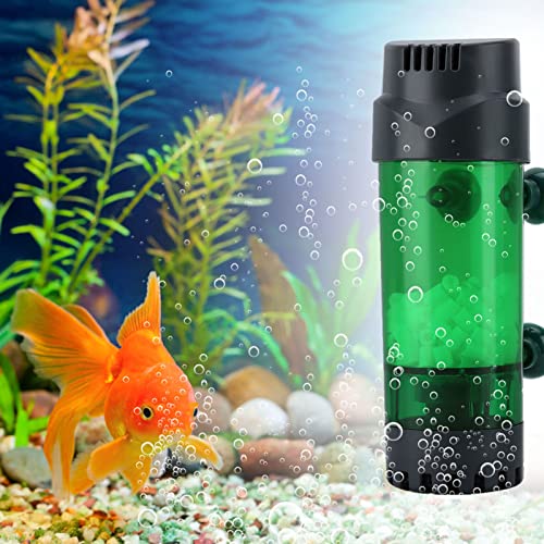 KIMISS Fluidisiertes Bewegliches Bett, Filter Bubble Bio Media Filter Aquarium Fischtank Doppelbiochemische Physische Schwamm mit Saugbecher LH300 (Wirbelschicht LH300) von KIMISS