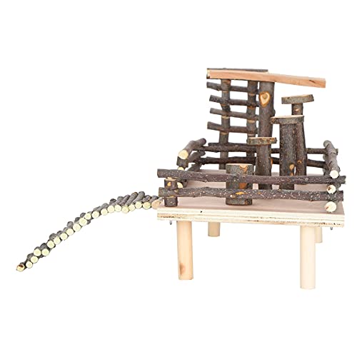 KIMISS Holzhamster B, Leiter Spielplatz Kleiner Haustier Applewood Toys Tiere Treppe Stufe Fitness -Übungsspielzeug für Maus Rennratte Ratte Zucker Syrer Syrisch KIMISS Holzhamster B, Leiter Spielplatz Kleiner Haustier Applewood Toys Tiere Treppe Stufe Fitness -Übungsspielzeug für Maus Rennratte Ratte Zucker Syrer Syrisch von KIMISS