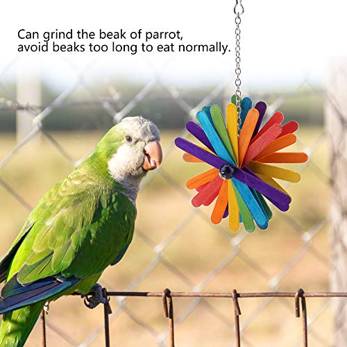 KIMISS Holzkauen, Zähne Eisstangen Spielzeug für Vögel Haustier Vogel Papagei Interaktive Sittiche Toys Käfiglieferungen Kautstiel Kauen Stick KIMISS Holzkauen, Zähne Eisstangen Spielzeug für Vögel Haustier Vogel Papagei Interaktive Sittiche Toys Käfiglieferungen Kautstiel Kauen Stick von KIMISS