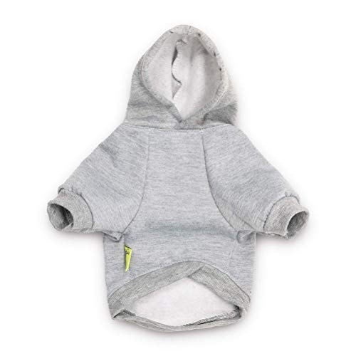 KIMISS Ich Liebe Meine Mutter Gedruckte Welpen-Hoodie-warmes Pullover-Sweatshirt für Hunde, Mehrfarbig, Multisize, Ideal für Herbst und Winter (Gery #46) von KIMISS
