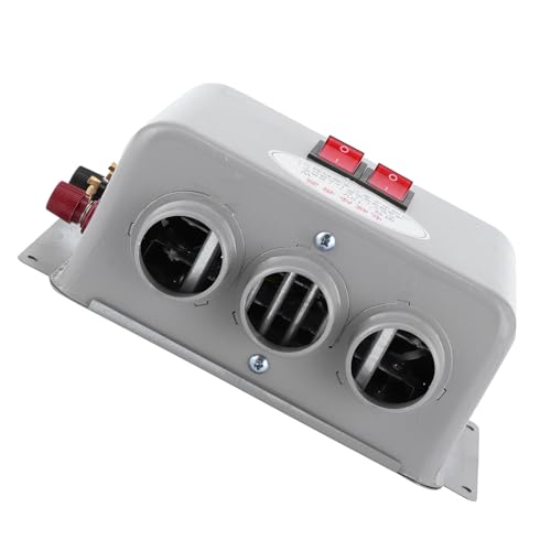 KIMISS Kompakte Autoheizung 3 Loch 600W/800 W - Schneller Erwärmung des Winters und Frostentfernung mit Geringem Geräusch von KIMISS