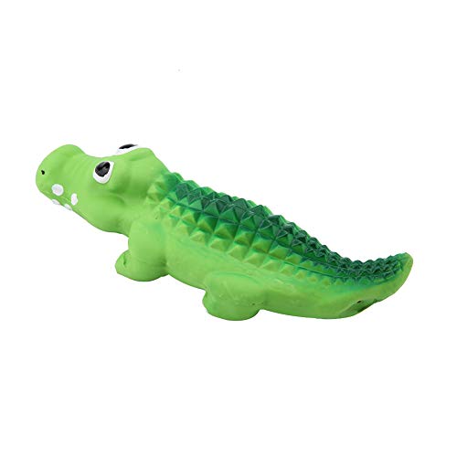 KIMISS Latex Niedliche, Quietschende Hundekau -Spielzeug -Haustier Cat Crocodile Squeak Spielsachen Kauspiel Spielen von KIMISS