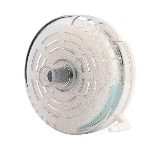 KIMISS Mini-Aquariumfilter, Wasserfee-Filtermedium + Ersatzbaumwolle – Effiziente Filterung für Aquarien, Geräuschloser Betrieb, Einfache Installation (XY600) von KIMISS