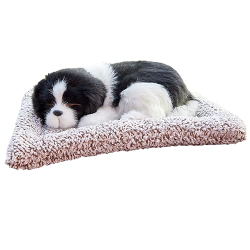 KIMISS Aktivkohle Hund Kuscheltier - Duftentfernung und Luftreinigung für Auto, Zuhause und Büro, realistisches schlafendes Haustier-Ornament KIMISS Aktivkohle Hund Kuscheltier - Duftentfernung und Luftreinigung für Auto, Zuhause und Büro, realistisches schlafendes Haustier-Ornament von KIMISS