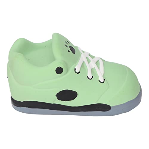 KIMISS Quietschendes Welpenspielzeug, Latex Hund Soft Interactive Schuhformspielzeug, Quietschenspielzeug Kauen nach Innen- und Ausbildung Im Freien Bissresistent Ansprechende Reinigung mit von KIMISS