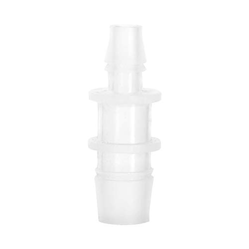 KIMISS Verstellbarer Reduzierverbinder aus Kunststoff für Aquarium-Einlass-/Auslassschlauch – Wasserrohranschluss für Aquarien und Wassergeräte (8 mm/16 mm austauschbar, 5 Stück pro von KIMISS