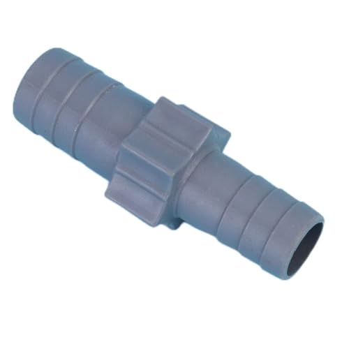 KIMISS Wasserrohr Reduziert A, Kunststoff Aquarium Fischtank Variabler Durchmesser Adapterluftpumpe Zubehör Stecker Einlass -Auslassrohr A Tor -Zubehör (4 Punkte bis 6 Punkte Grey) von KIMISS