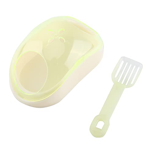 KIMISS Zufällige Farbe der Badesandschaufel für Hamster – Perfektes Zubehör für die Pflege- und Badebedürfnisse Ihres Haustiers (Yellow) von KIMISS
