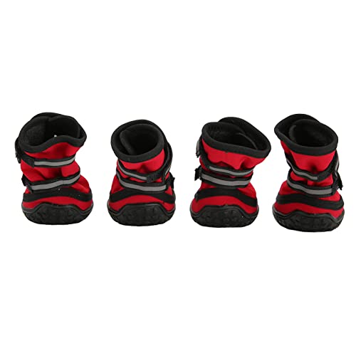 KIMISS rutschfeste Hundestiefel mit Verstellbarem Reflektierendem Geschirr – Atmungsaktiver Sommer-Wanderrucksack für Mittelgroße und Große Hunde – Zum Laufen und für Outdoor-Abenteuer KIMISS rutschfeste Hundestiefel mit Verstellbarem Reflektierendem Geschirr – Atmungsaktiver Sommer-Wanderrucksack für Mittelgroße und Große Hunde – Zum Laufen und für Outdoor-Abenteuer von KIMISS