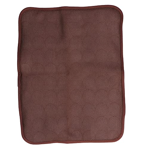 Kühlende Haustiermatte für Kleine Bis Große Hunde und Katzen, Selbstkühlende, Ungiftige, Atmungsaktive, Faltbare Haustierunterlage (L (70 * 55 cm)) von KIMISS