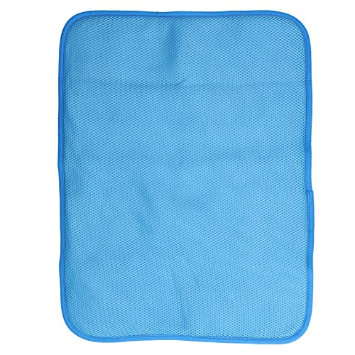 Kühlende Haustiermatte für Kleine Bis Große Hunde und Katzen, Selbstkühlende, Ungiftige, Atmungsaktive, Faltbare Haustierunterlage (S(50 * 40cm)) von KIMISS