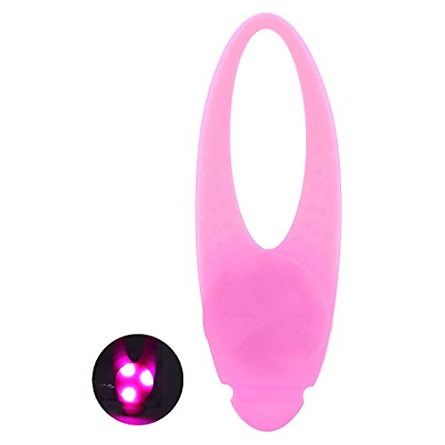 LED-Hundehalsband, Sicherheits-Nachtlicht, Anhänger, Wasserdicht, Halsband, 7,9 X 2,5 cm, Halsband, Halskette, Silikon, Leicht, für Spaziergänge in der Nacht, mit Edelstahl-Clips LED-Hundehalsband, Sicherheits-Nachtlicht, Anhänger, Wasserdicht, Halsband, 7,9 X 2,5 cm, Halsband, Halskette, Silikon, Leicht, für Spaziergänge in der Nacht, mit Edelstahl-Clips von KIMISS