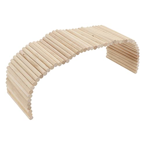 Pet B, Brücke aus Holz, Sicher, Biegsam, Klein, Nagetiere aus Holz, Kauend, Klettertunnel, Dekoration für Kaninchen, Meerschweinchen, Hamster, Tiere, Biegsame Rampe, Hütte, Igel, Pet B, Brücke aus Holz, Sicher, Biegsam, Klein, Nagetiere aus Holz, Kauend, Klettertunnel, Dekoration für Kaninchen, Meerschweinchen, Hamster, Tiere, Biegsame Rampe, Hütte, Igel, von KIMISS