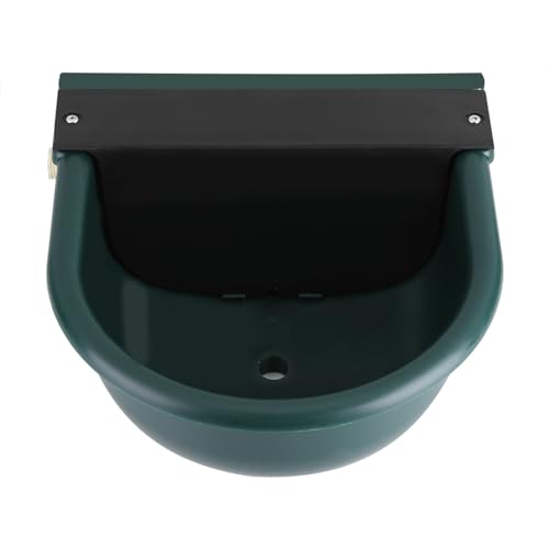 KIMISS Robuster Wassertrog mit Automatischem Schwimmerventil, Viehtränke – Ideal für Pferde, Rinder und Schafe, Ausgestattet mit Einstellbarem Wasserstand für Kontinuierliche von KIMISS