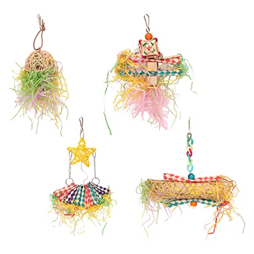 Spielzeugset Zum Zerkleinern von Papageien – Bunte Papierstreifen für Papageien – Spielzeug Zum Kauen, Zahnen und Zum Stressabbau – für Vögel Spielzeugset Zum Zerkleinern von Papageien – Bunte Papierstreifen für Papageien – Spielzeug Zum Kauen, Zahnen und Zum Stressabbau – für Vögel von KIMISS