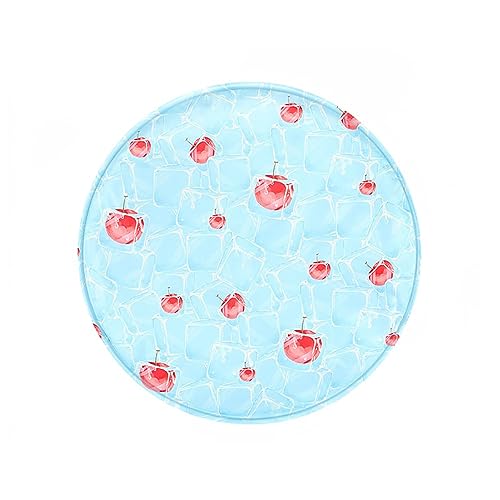 KINLYBO Haustier-Kühlmatten, wasserdicht, ungiftig, aktiviertes Gel, Kühlbett-Pads für kleine Hunde, Katzen, R-Cherry M KINLYBO Haustier-Kühlmatten, wasserdicht, ungiftig, aktiviertes Gel, Kühlbett-Pads für kleine Hunde, Katzen, R-Cherry M von KINLYBO