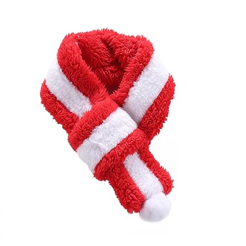 KINLYBO Haustier-Winter-Schal, niedlich, modischer Halswärmer, Zubehör für Welpen, Hunde, WJ13, Rot, Größe S KINLYBO Haustier-Winter-Schal, niedlich, modischer Halswärmer, Zubehör für Welpen, Hunde, WJ13, Rot, Größe S von KINLYBO