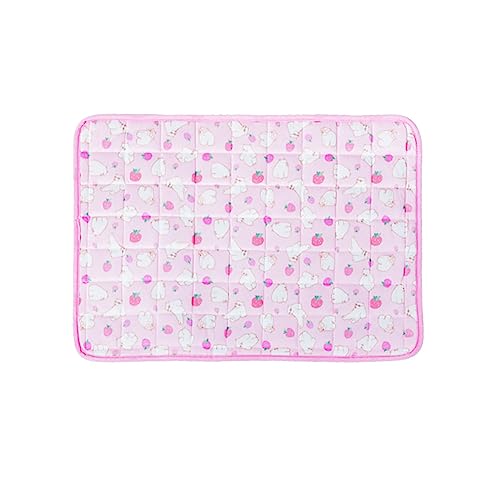 KINLYBO Kühlmatten für Haustiere, Eisseide, Kältepads, Cartoon-Muster, für Hunde und Katzen, Rosa, Größe M KINLYBO Kühlmatten für Haustiere, Eisseide, Kältepads, Cartoon-Muster, für Hunde und Katzen, Rosa, Größe M von KINLYBO