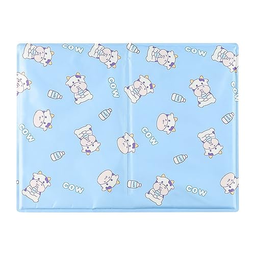 KINLYBO Kühlmatten für Haustiere, wasserdicht, ungiftig, aktiviert, Gel, Kühlbett-Pads für kleine Hunde, Katzen, Kuh, L KINLYBO Kühlmatten für Haustiere, wasserdicht, ungiftig, aktiviert, Gel, Kühlbett-Pads für kleine Hunde, Katzen, Kuh, L von KINLYBO