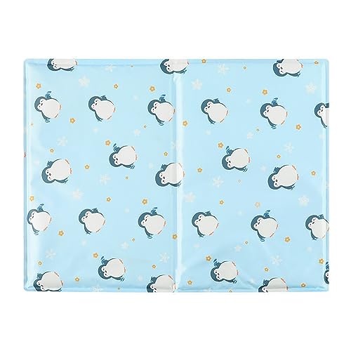KINLYBO Kühlmatten für Haustiere, wasserdicht, ungiftig, aktiviert, Gel, Kühlbett-Pads für kleine Hunde, Katzen, Pinguin, L KINLYBO Kühlmatten für Haustiere, wasserdicht, ungiftig, aktiviert, Gel, Kühlbett-Pads für kleine Hunde, Katzen, Pinguin, L von KINLYBO