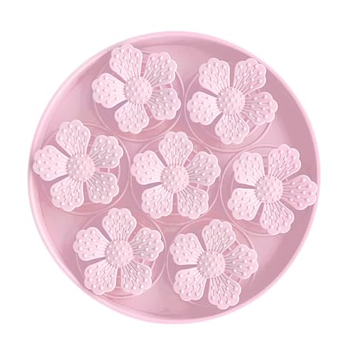KINLYBO Leckmatten für Haustiere, Futterunterlagen mit rutschfester Silikonschale, Trainingsgeruch, Blume, Rosa KINLYBO Leckmatten für Haustiere, Futterunterlagen mit rutschfester Silikonschale, Trainingsgeruch, Blume, Rosa von KINLYBO