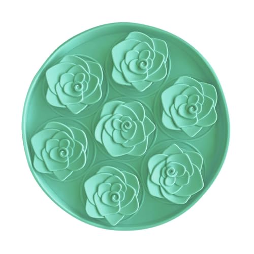 KINLYBO Pet Lick Mats Slow Feeder Food Pads Non Slip Paste Pad for Puppy Dog Cat Green KINLYBO Pet Lick Mats Slow Feeder Food Pads Non Slip Paste Pad for Puppy Dog Cat Green von KINLYBO