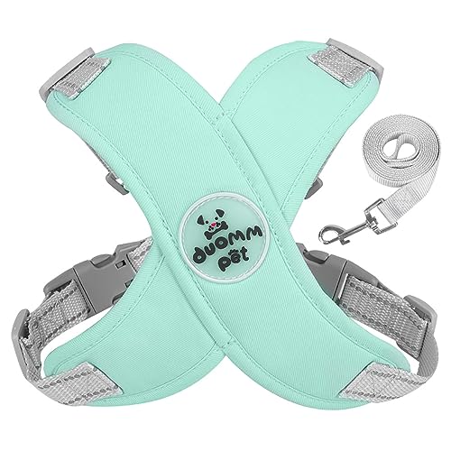 KINLYBO Pets Chest Harnesses with Pull Adjustable Reflective Vest Harness for Samll Dogs Cats Green M KINLYBO Pets Chest Harnesses with Pull Adjustable Reflective Vest Harness for Samll Dogs Cats Green M von KINLYBO
