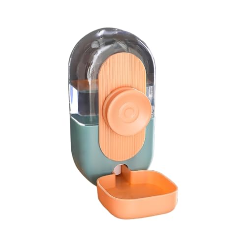 KINSPON Automatischer Futterspender für Katzen, 765 ml Wasser, 822 ml, Futter für kleine Hunde, für den Innenbereich, Haustier, Welpen, Kätzchen, einfach zu bedienen von KINSPON