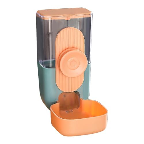 KINSPON Automatischer Futterspender für Katzen, 765 ml Wasser, 822 ml, Futter für kleine Hunde, für den Innenbereich, Haustier, Welpen, Kätzchen, einfach zu bedienen von KINSPON