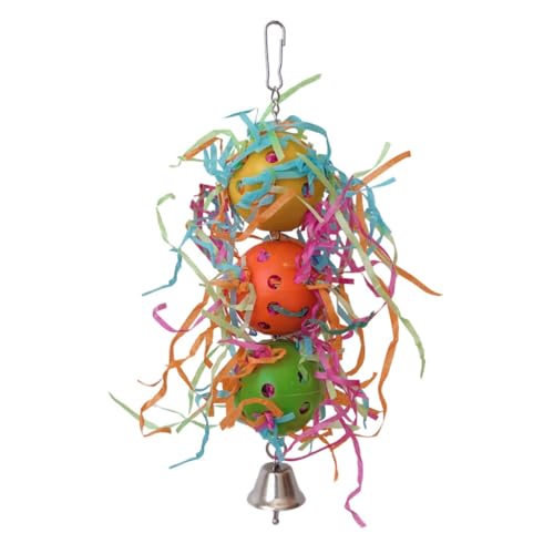 KINSPON Kauspielzeug für Vögel, bunte Papageien, Futtersuche, Gesundheitsspielzeug, Papageien, Käfigbisse zum Kauen und Klettern KINSPON Kauspielzeug für Vögel, bunte Papageien, Futtersuche, Gesundheitsspielzeug, Papageien, Käfigbisse zum Kauen und Klettern von KINSPON