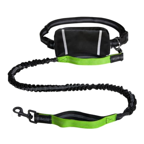KINSPON Multifunktionale Gürteltasche mit langem Leine, Set zum Laufen, Joggen, reflektierende Sporttasche von KINSPON