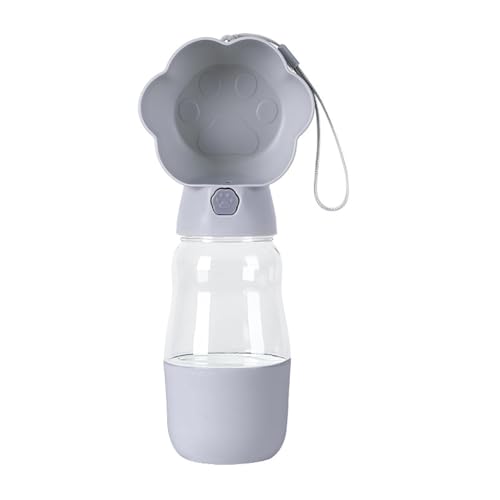 KINSPON Pet Water Bottle Bowl Water Container Go Out Outdoor Trinkbecher 530ml Trinkspender Wasserbehälter KINSPON Pet Water Bottle Bowl Water Container Go Out Outdoor Trinkbecher 530ml Trinkspender Wasserbehälter von KINSPON