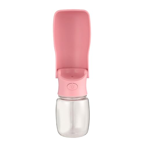 Tragbare Hundewasserflasche, auslaufsicher, Welpen-Wassertrinkspender, Futternapf für Haustiere, Outdoor, Spazierengehen, Wandern, Reisen von KINSPON