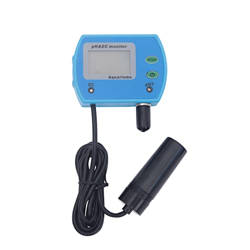 KIOPOWQ Wasserqualitätstester PH Messgerät Digital Wasserqualität Tester Wassertester LCD EC-Messgerät Prüfer für Aquarium von KIOPOWQ